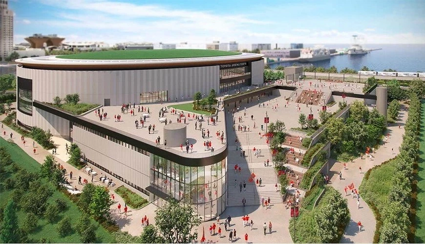 TOYOTA ARENA TOKYO場館外觀