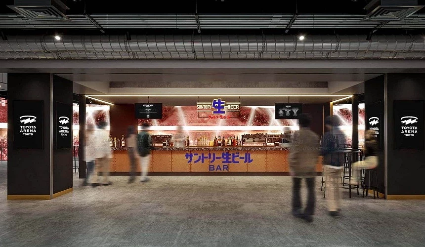 TOYOTA ARENA TOKYO三樓啤酒吧