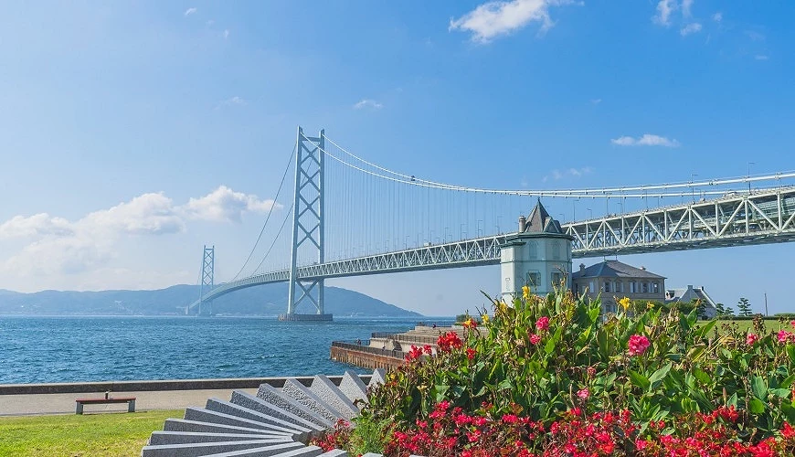 明石海峽大橋周邊風光