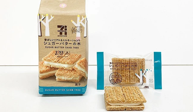 砂糖奶油樹夾心餅乾外觀