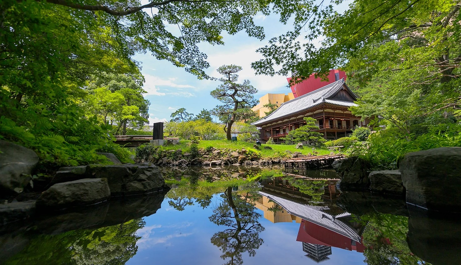 日式庭園的小倉城庭園