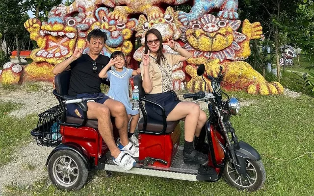 EVOL RIDE 電動三輪越野車體驗：低噪零排放，環保享受石垣島島嶼風光
