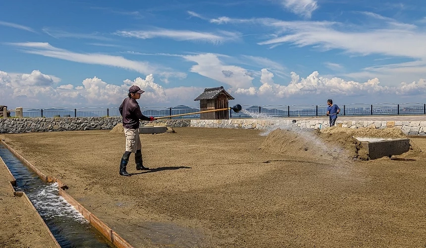 宇多津地區「入濱式」製鹽技術