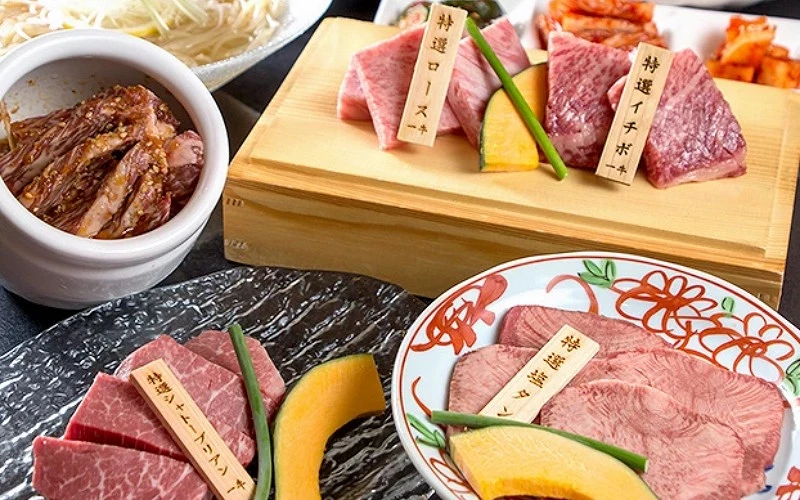 北新地燒肉可以吃到的肉