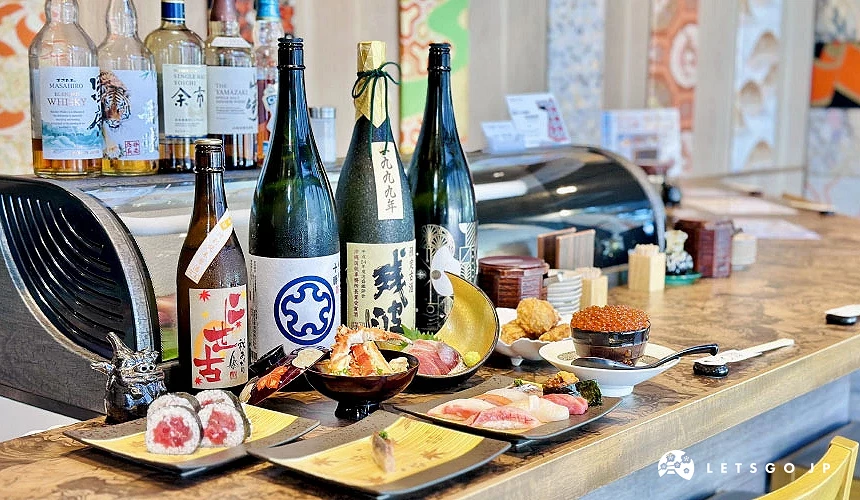 「CHOKOTTO壽司 櫻坂店」推薦菜色與酒類