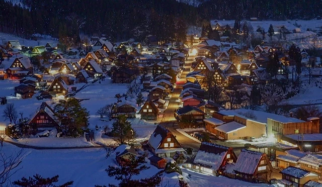 2027白川鄉合掌村點燈