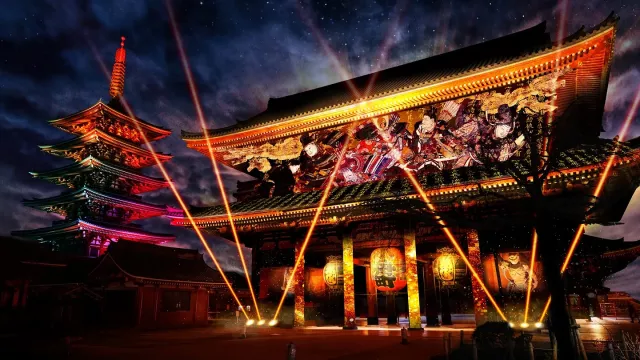 千年古寺化身光之舞台！「淺草寺」2025冬季光雕秀12月盛大登場