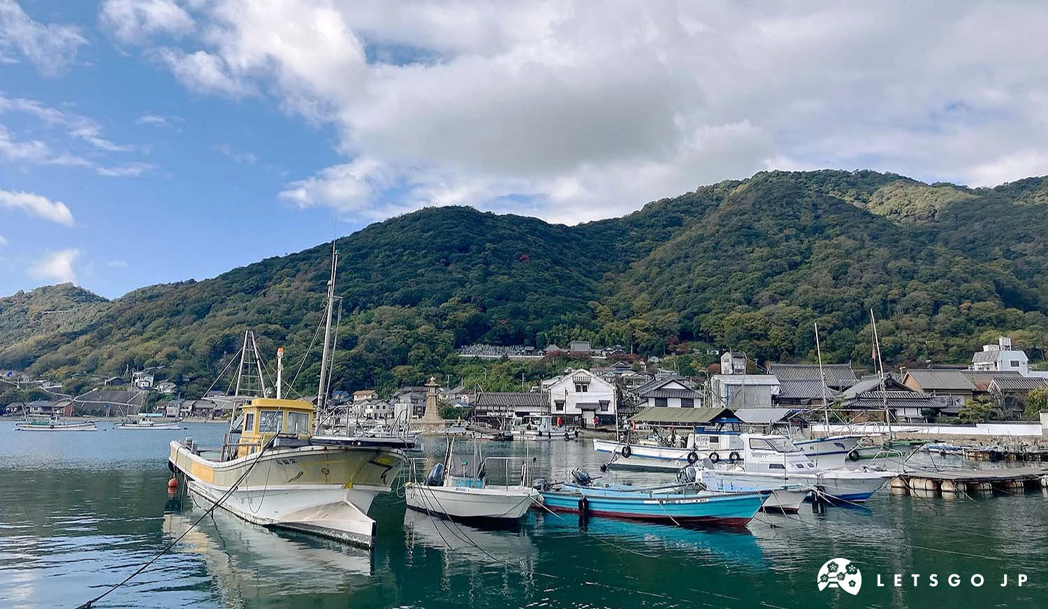「鞆之浦」的碼頭風景