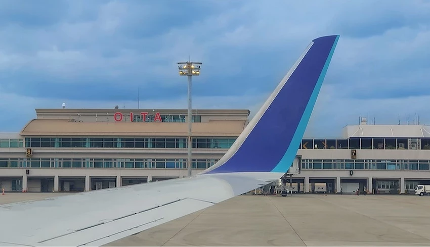 大分機場停機坪