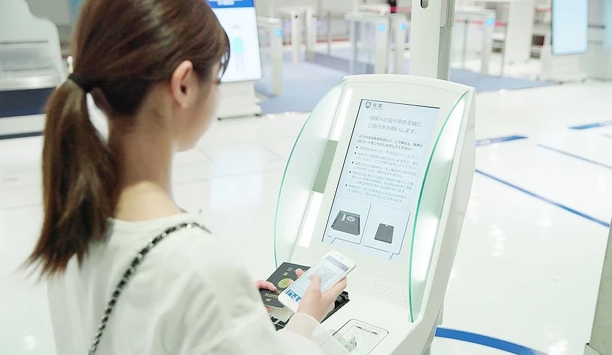 使用QRcode自助通關