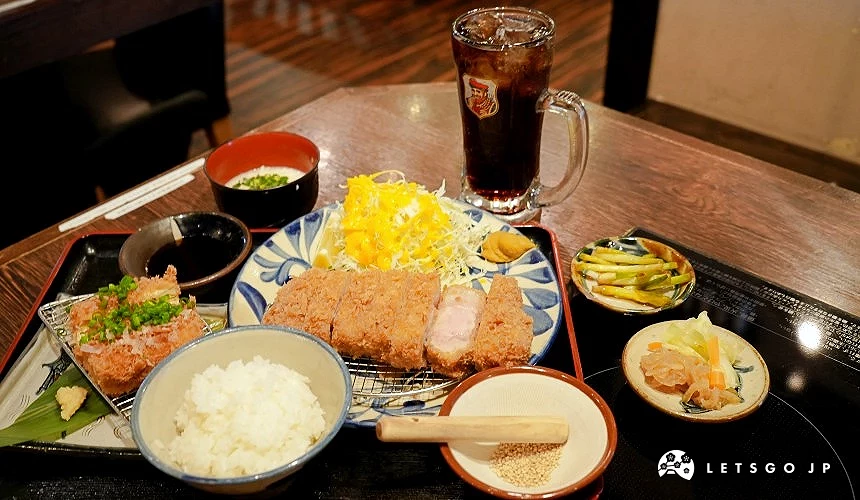 招牌「山原島豚特上里肌阿古豬」套餐