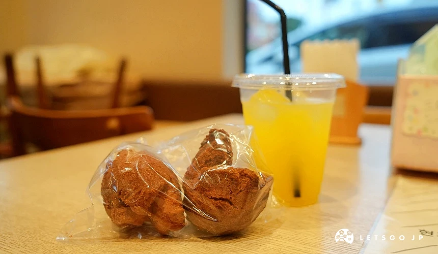 沖繩甜甜圈與香檬飲