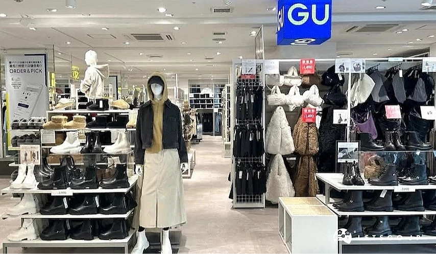GU的店鋪內一景