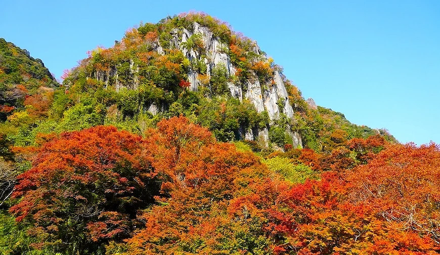 耶馬溪紅葉八景