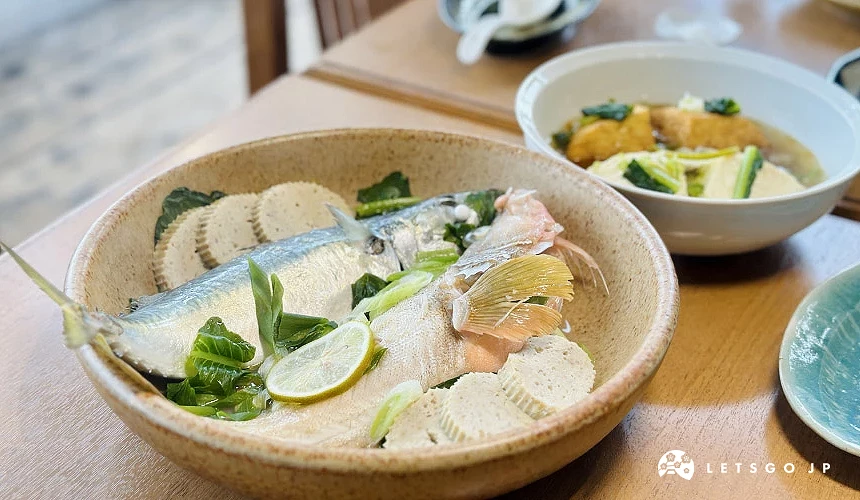 調理時間約15分鐘即可完成鮮美的蒸魚以及蒸豆腐攝影:Angie