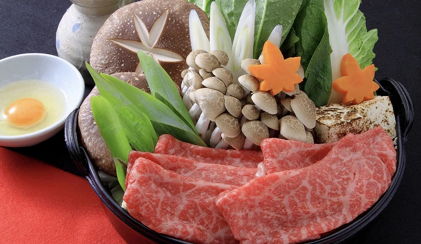 長崎和牛壽喜燒提供:おおむら夢ファーム シュシュ
