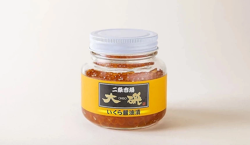 瓶裝醬油漬鮭魚卵