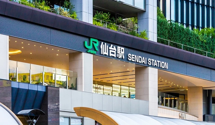 仙台車站東口外觀
