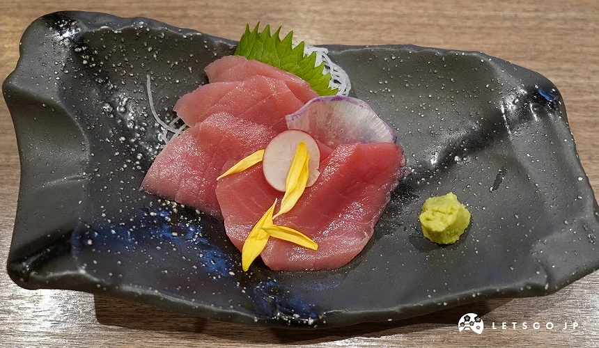 鮪魚中腹肉刺身
