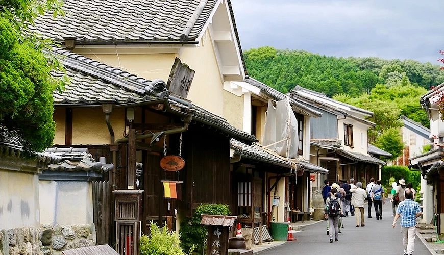 重要傳統建造物群保存地區內子町老街