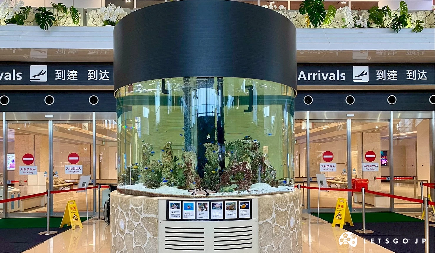 巨大水族箱外觀