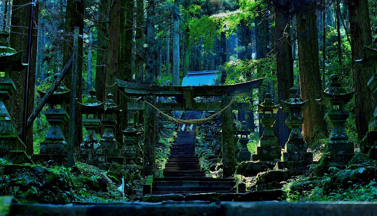 上色見熊野座神社鳥居