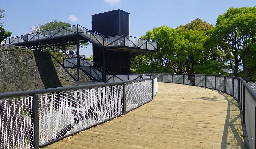 熊本城參觀步道
