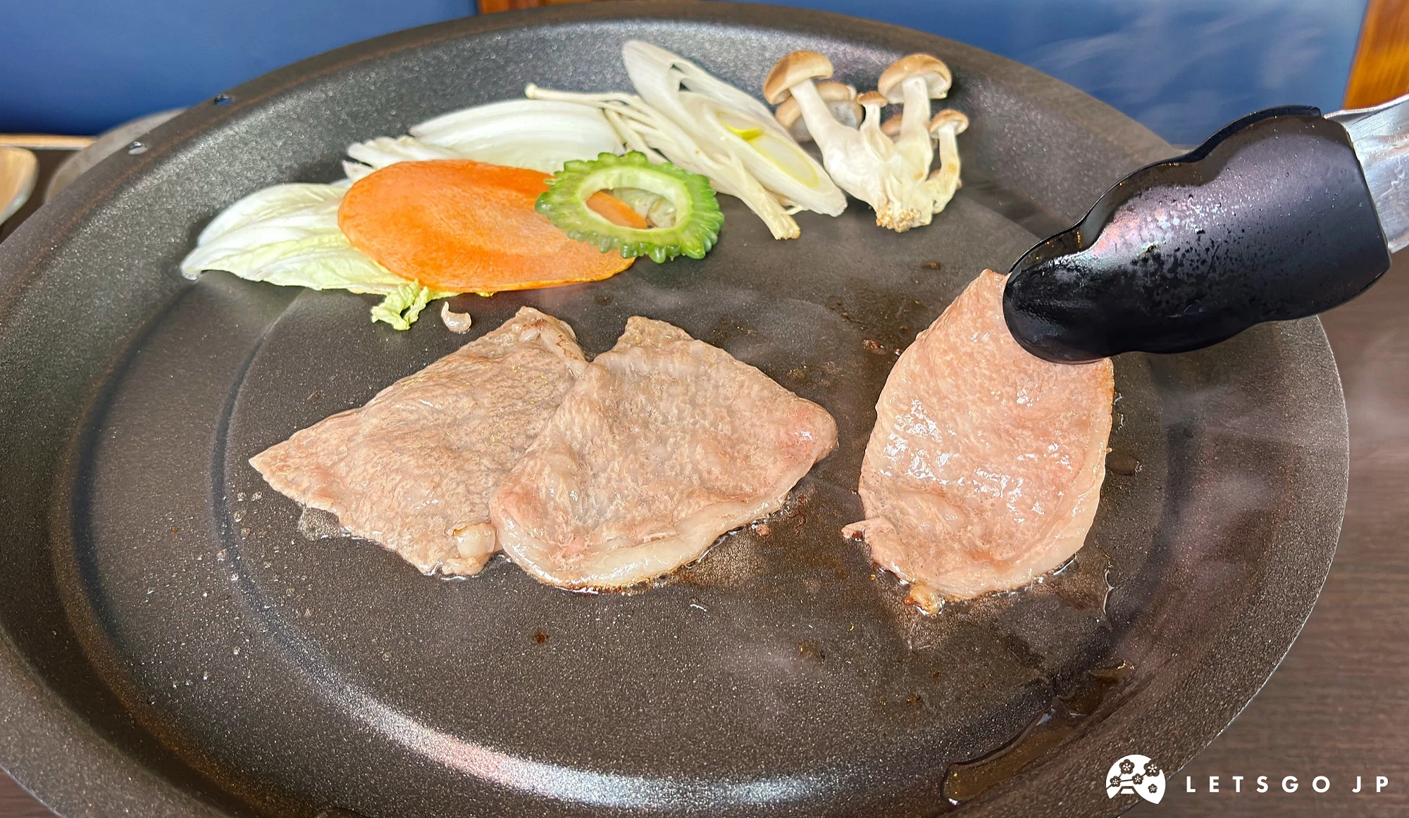 鐵板涮燒牛肉片