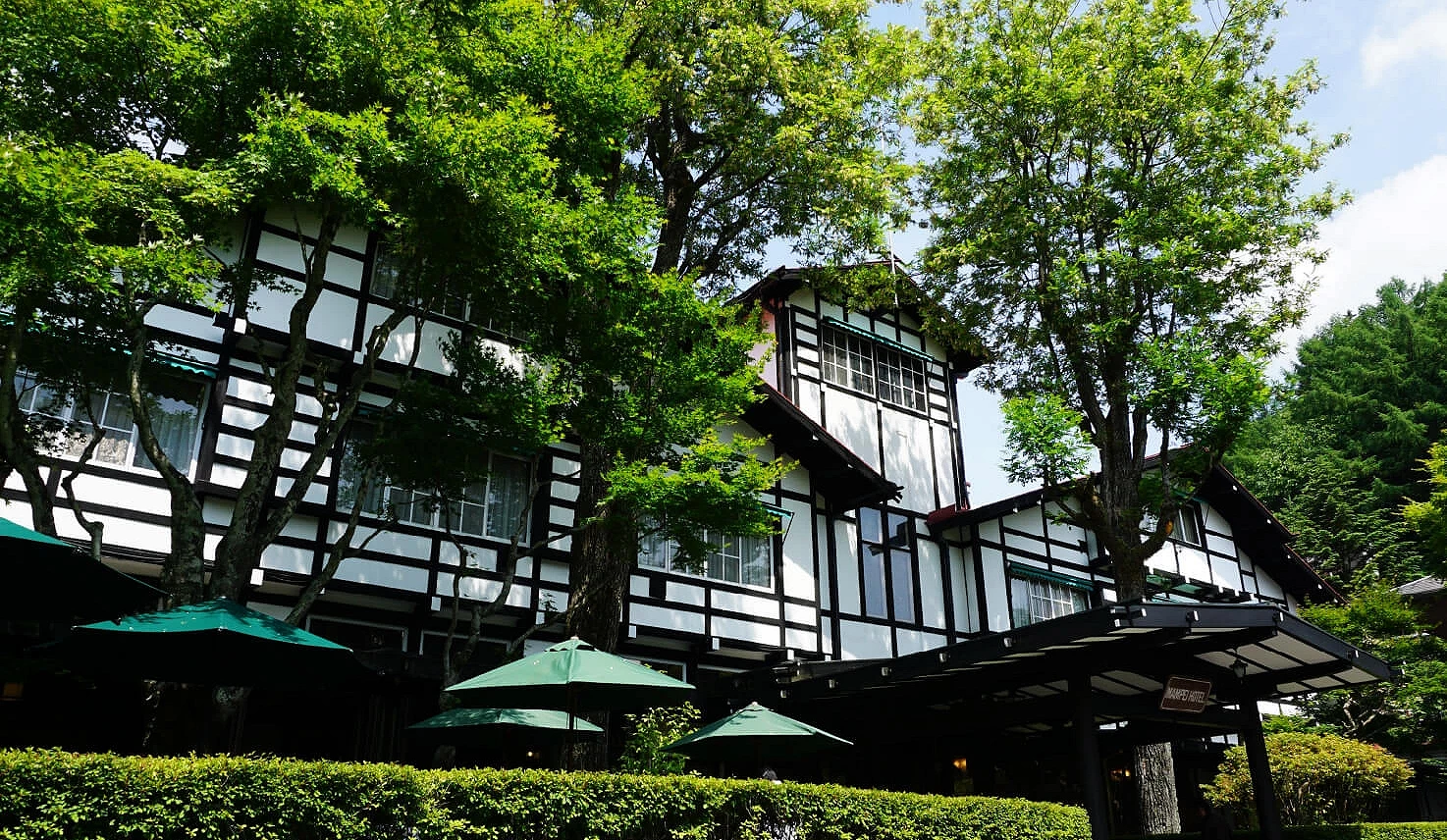 有許多西洋建築風格的「輕井澤」