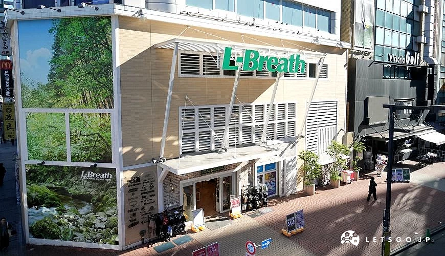 「L-Breath」店門口