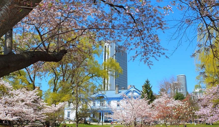 札幌中島公園的豊平館