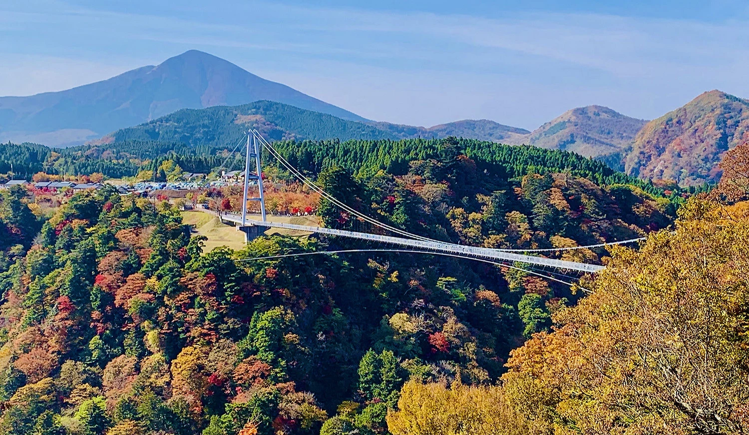大分縣的九重夢大吊橋