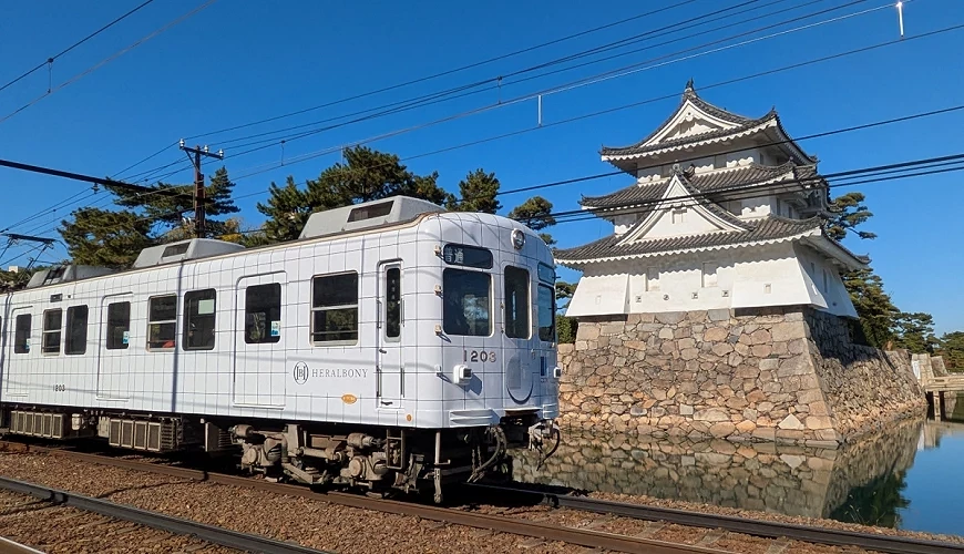 高松城與電車