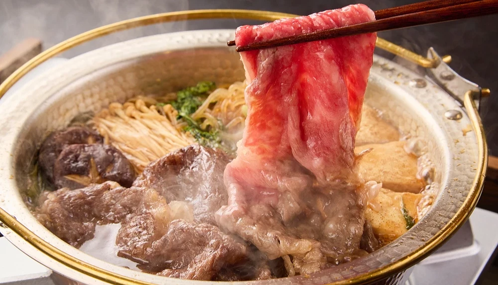 京都五天五的壽喜燒鍋