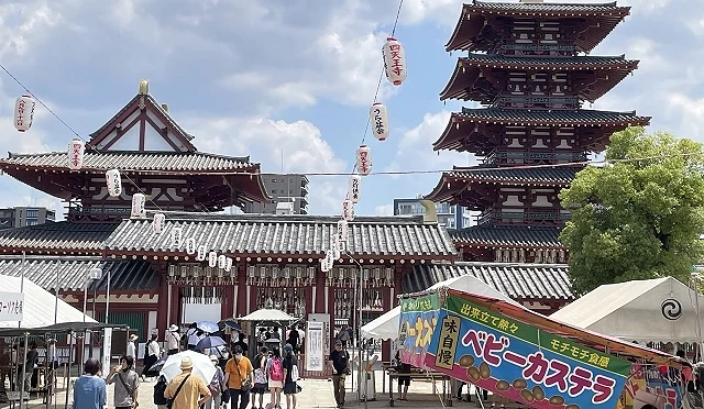 四天王寺攻略：交通、門票、緣日市集與五重塔開放時間、御守御朱印介紹