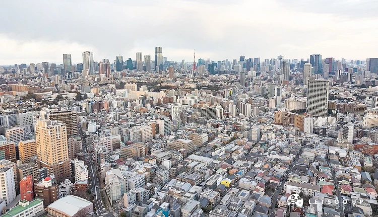 Top of Yebisu高樓景色