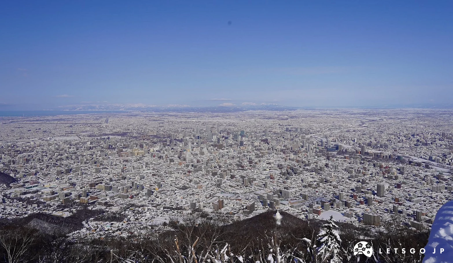 札幌市區全景