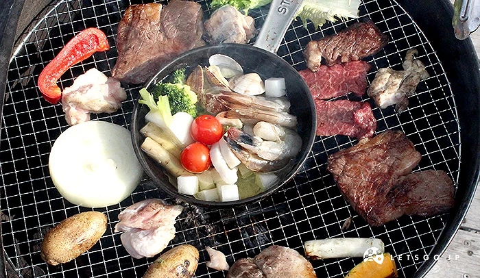 BBQ 豐富的餐點內容