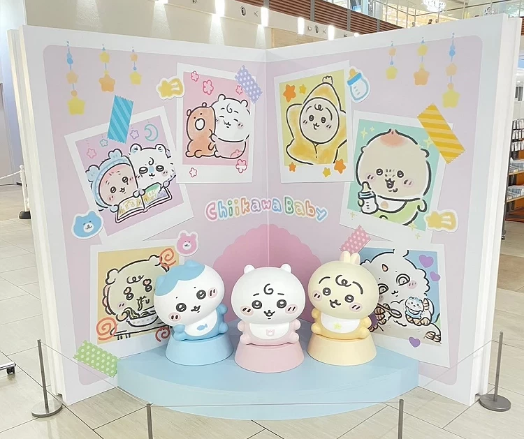 沖繩Chiikawa Baby快閃店的擺設