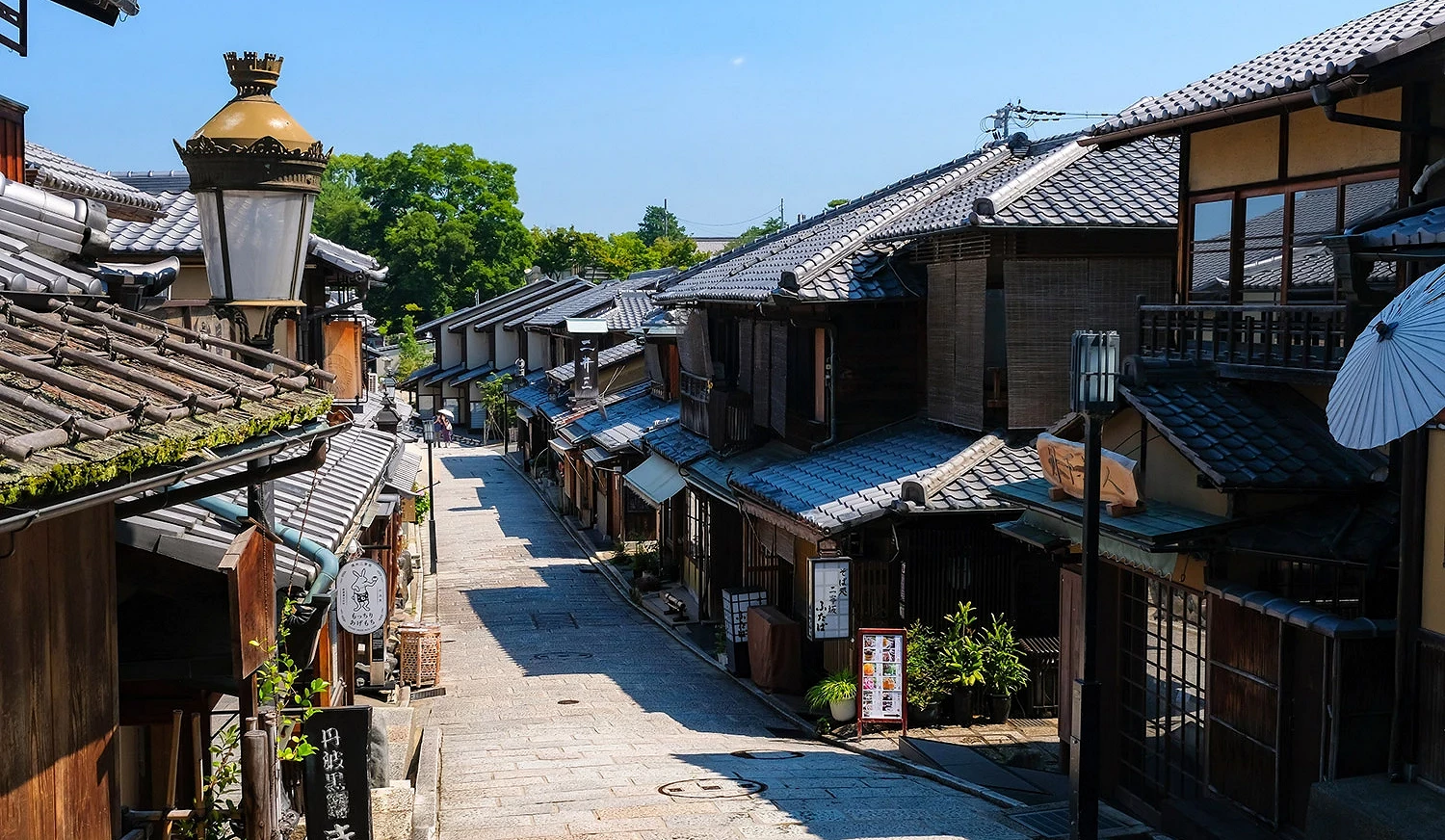 二年坂的白天風景