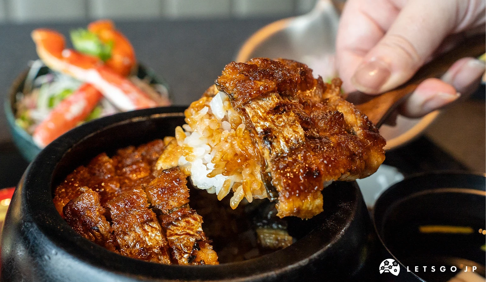 MARUYA本店的鰻魚飯三吃