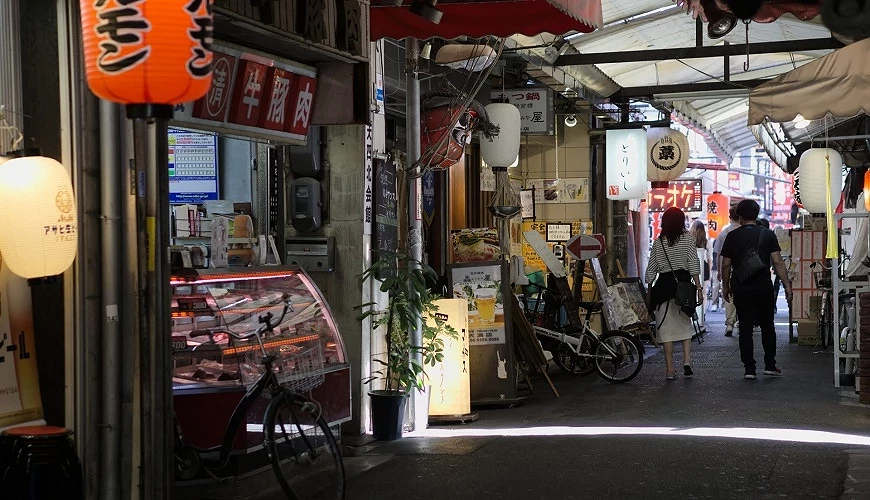 天滿市場/裏天滿街景