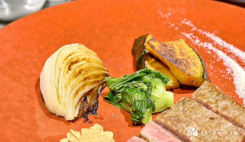 季節鮮蔬本身鮮美甜味,不需做多餘調味攝影:Angie