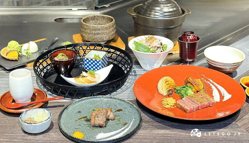「神戶牛牛排櫻」特選神戶牛沙朗牛排套餐攝影:Angie