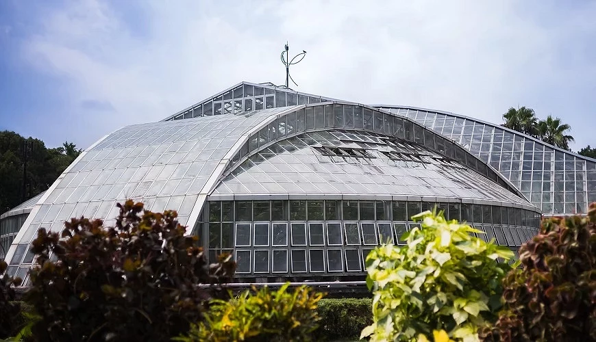 京都府立植物園溫室外觀