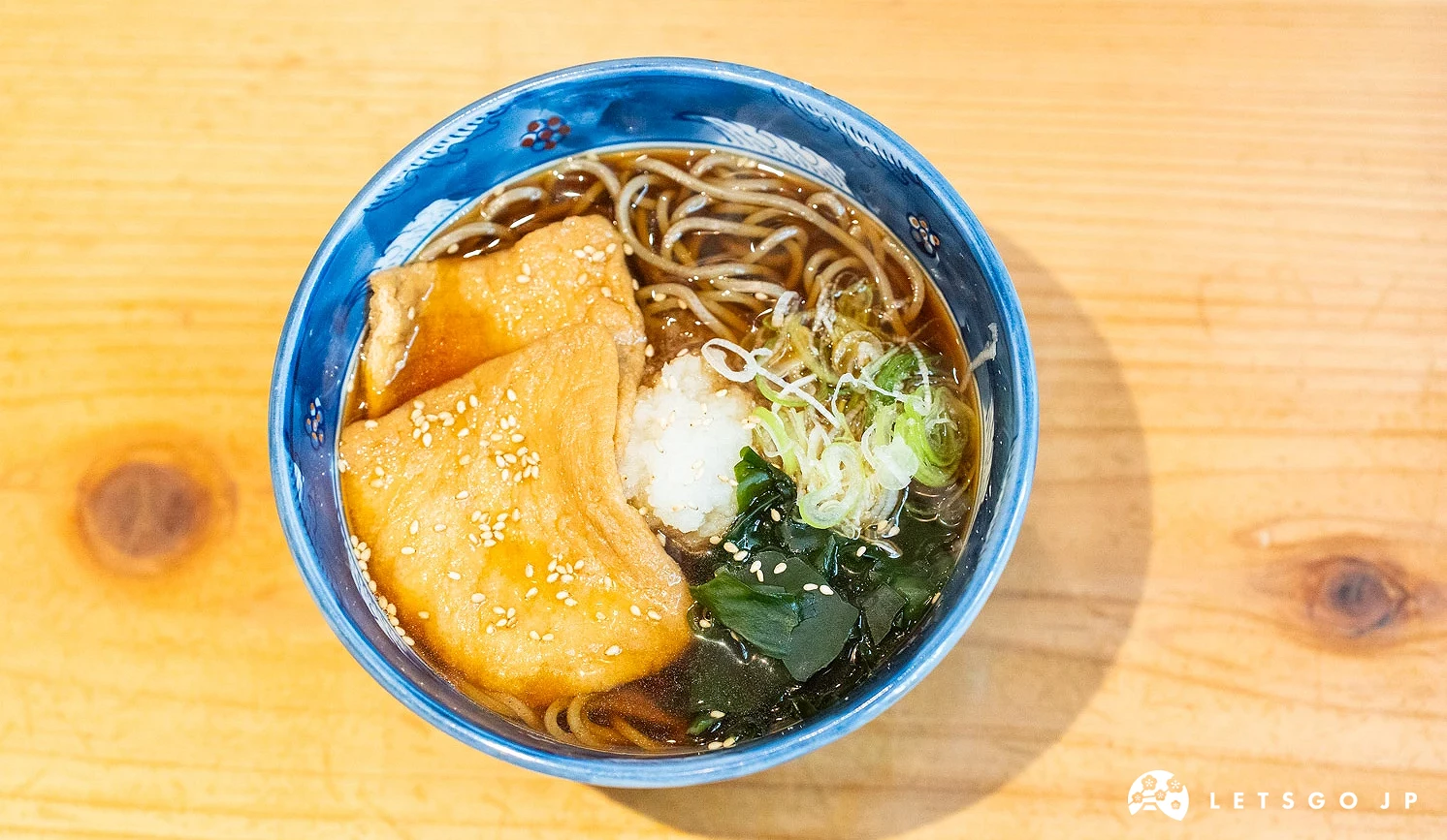 油豆腐蘿蔔泥玄蕎麥麵
