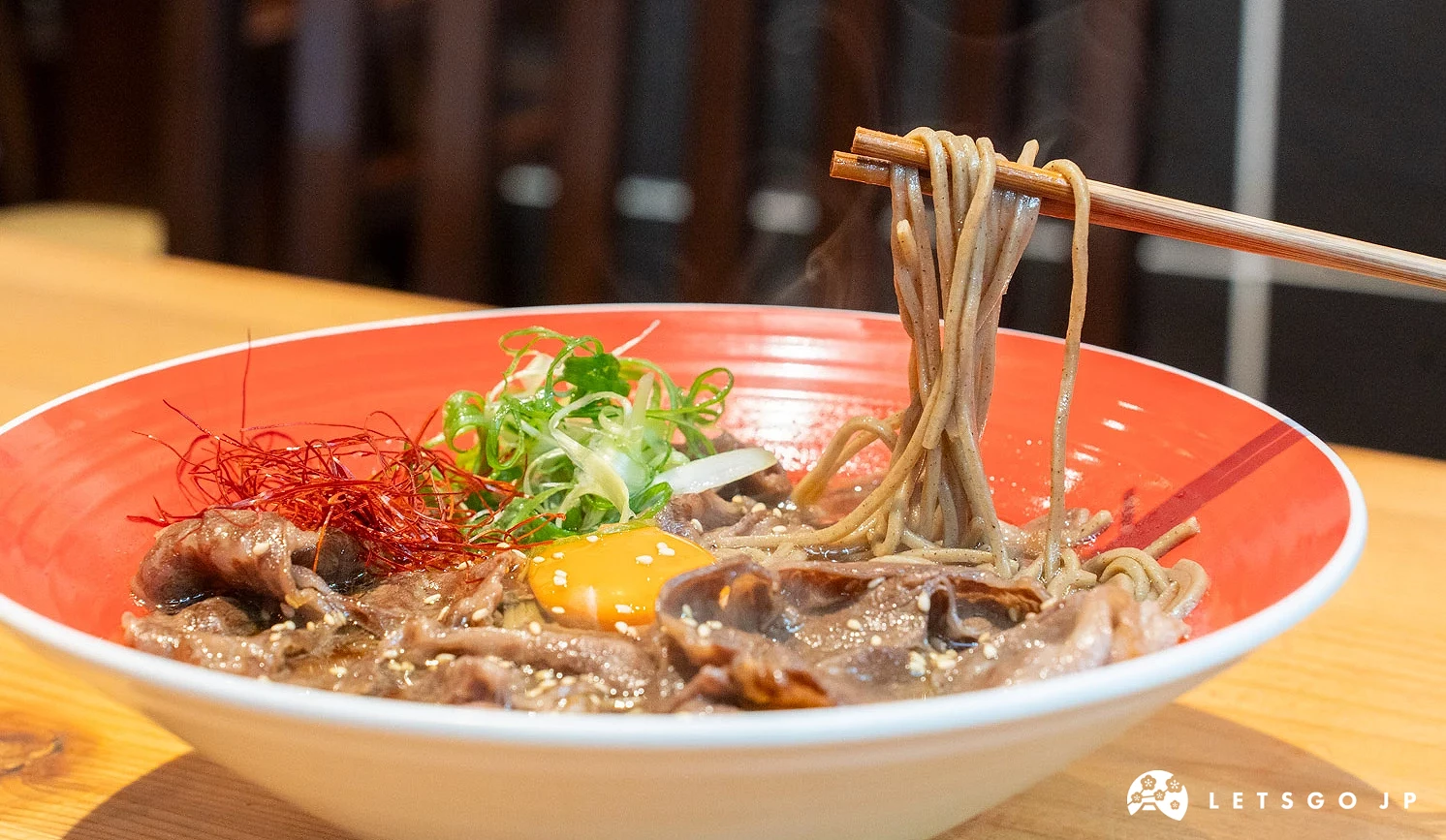 黑毛和牛壽喜燒蕎麥