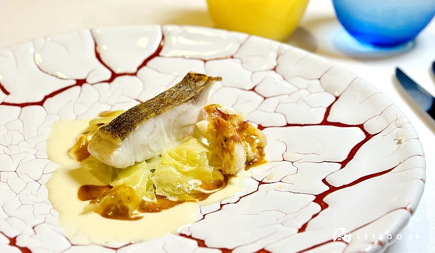 鮮魚料理佐滋賀縣白味噌醬攝影:Angie