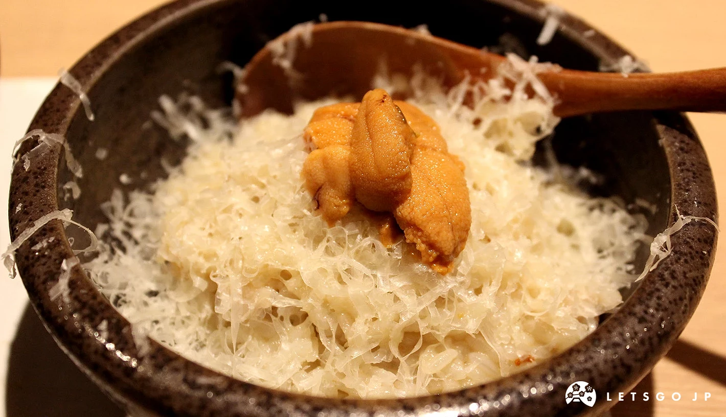 雲丹燉飯