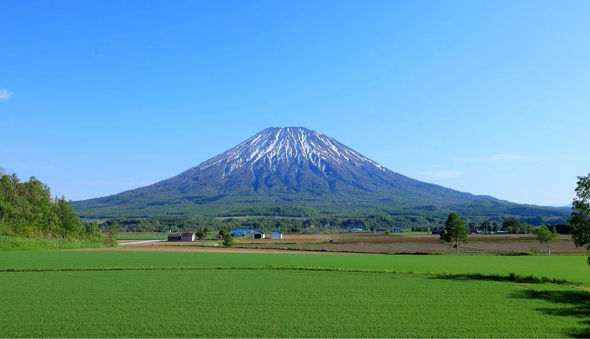 羊蹄山外型與富士山極為相似